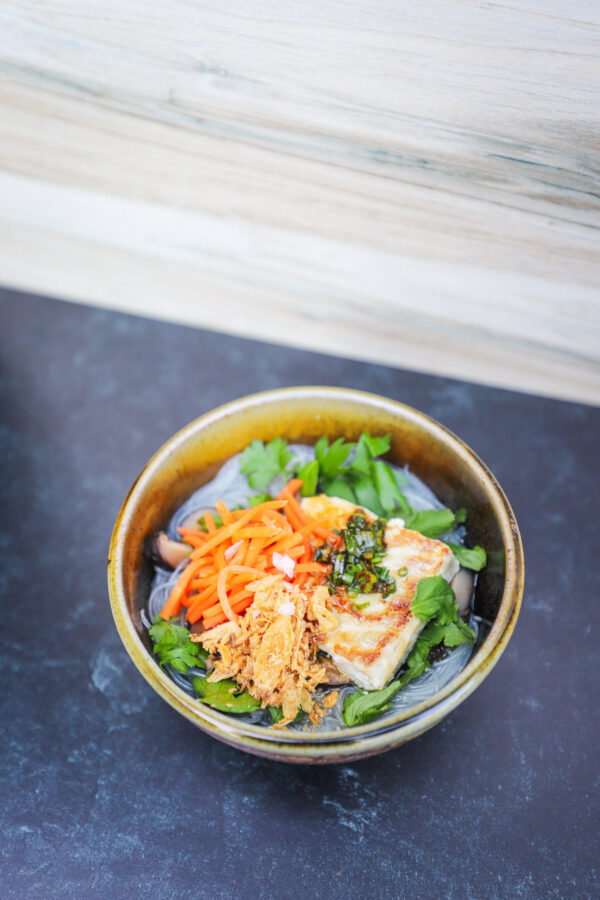 Miso Cod Dashi Noodle Bowl