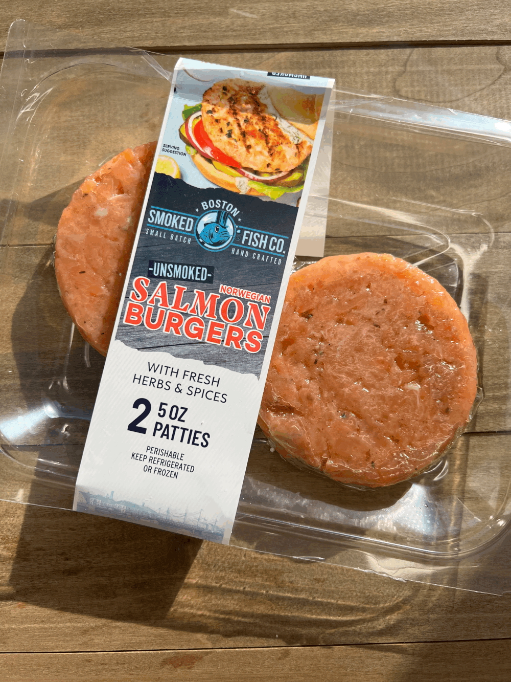 Salmon Burgers