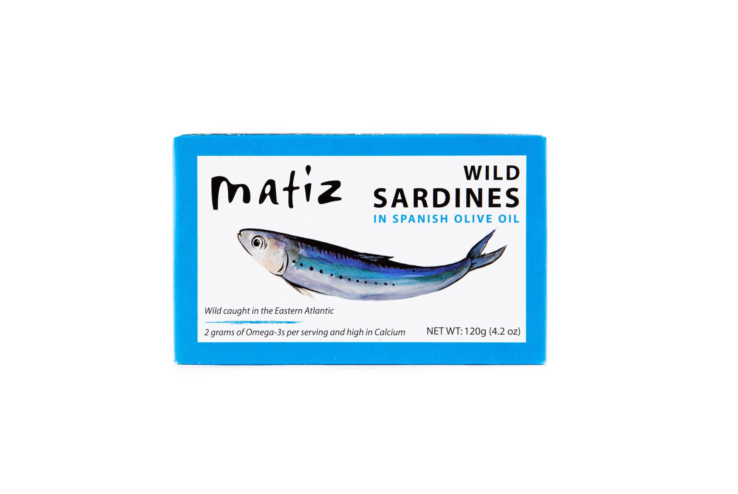 Matiz Sardines in Olive Oil – 4.2oz Tin
